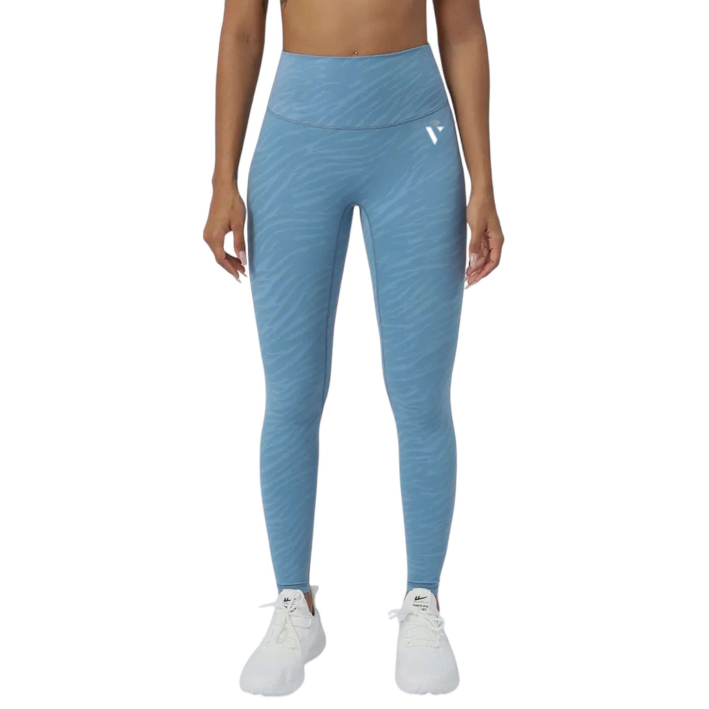 Blue Scrunch Butt Leggings - VeLuxe Athletics 