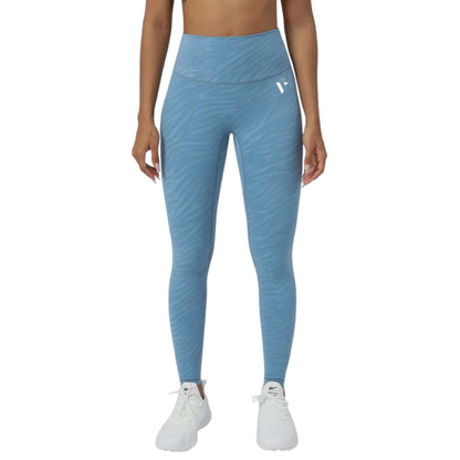 Blue Scrunch Butt Leggings - VeLuxe Athletics 