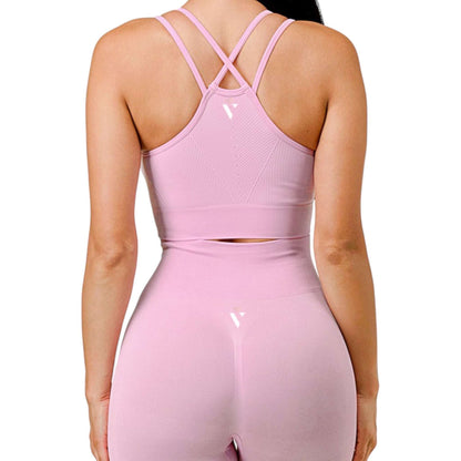 Pink Snatched Activewear Set - VeLuxe Athletics 