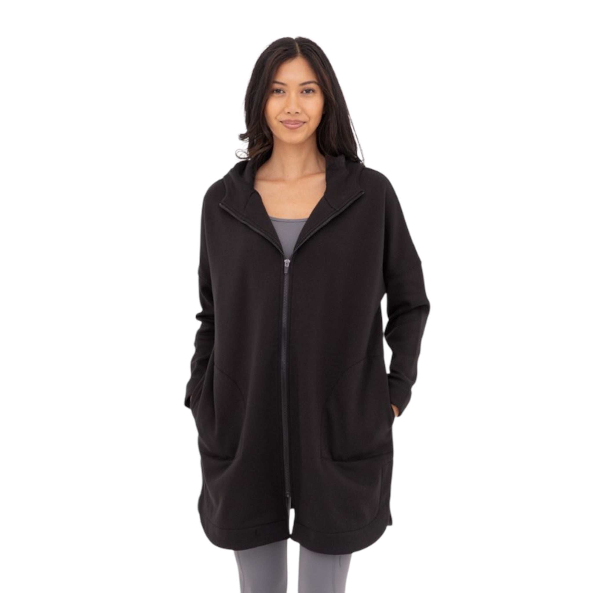 Versatile Hoodie Jacket - Black – VELUXE Athletics