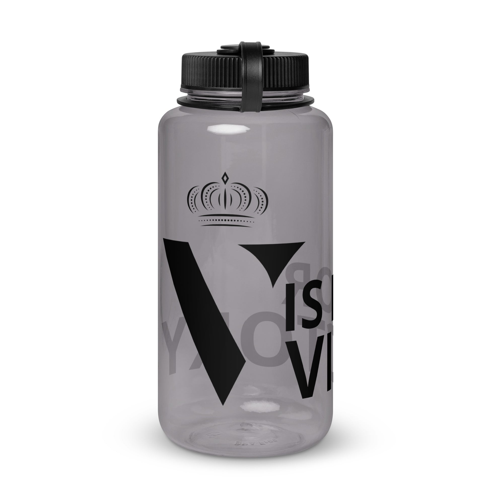 Wide mouth plastic water bottle - VeLuxe Athletics 