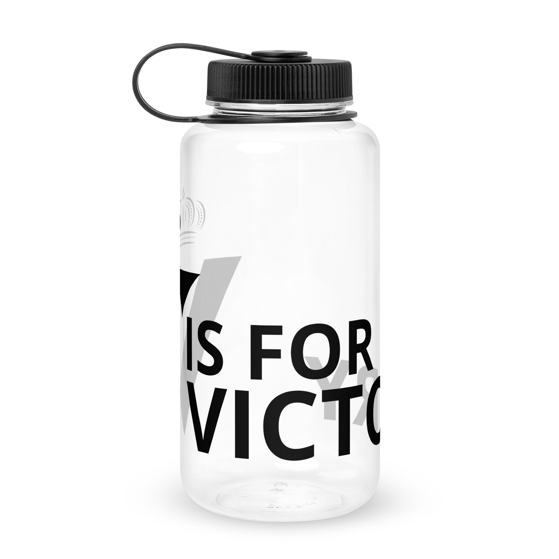 Wide mouth plastic water bottle - VeLuxe Athletics 