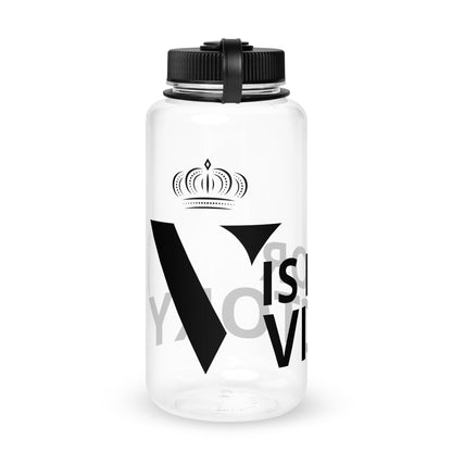 Wide mouth plastic water bottle - VeLuxe Athletics 